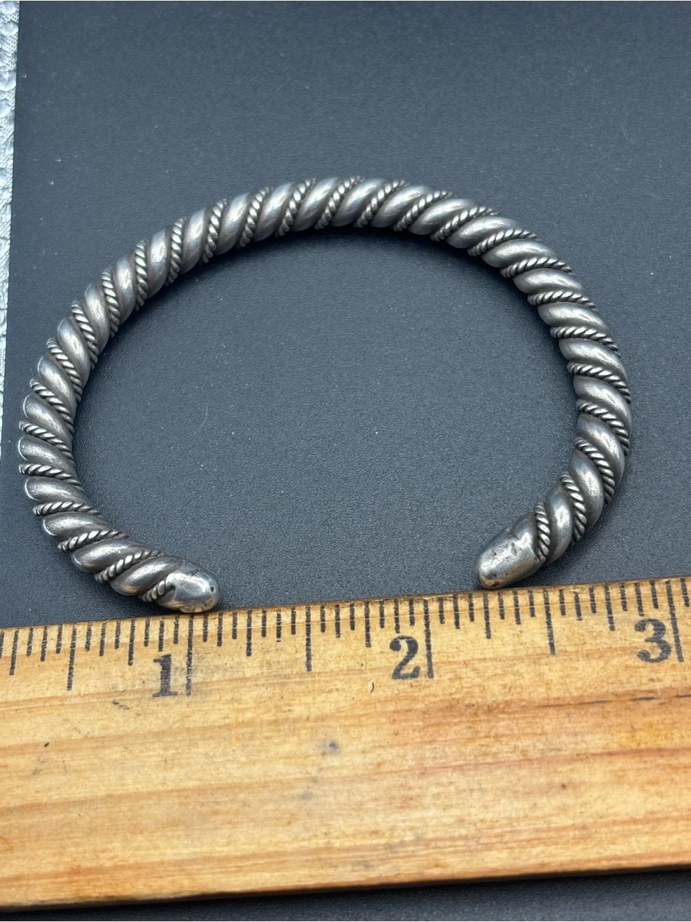 Stunning Chunky Sterling cuff